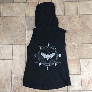 Official Bassnectar Merch Sleeveless Hooded Top